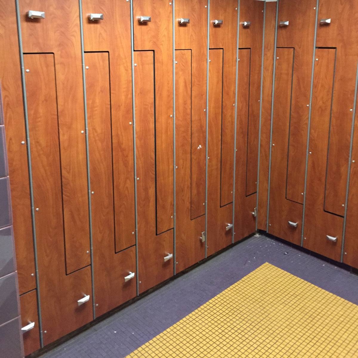 FOREMAN Phenolic Locker at YMCA