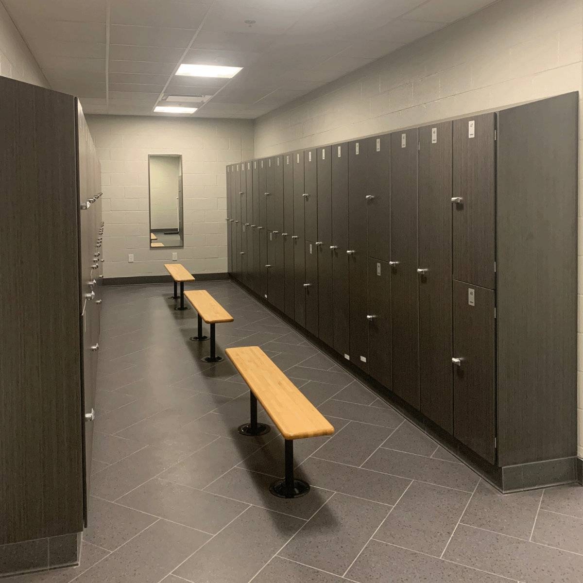 FOREMAN Phenolic Locker at YMCA