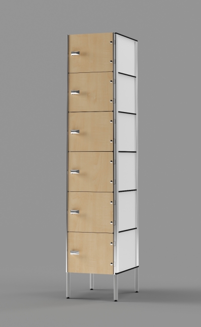 6-Tier Locker