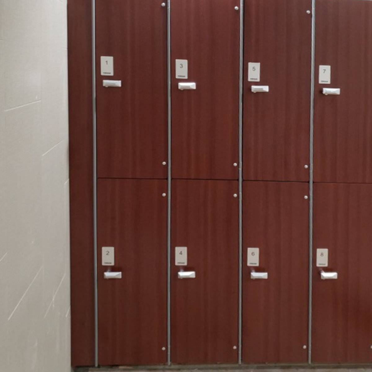 FOREMAN Phenolic Locker at YMCA