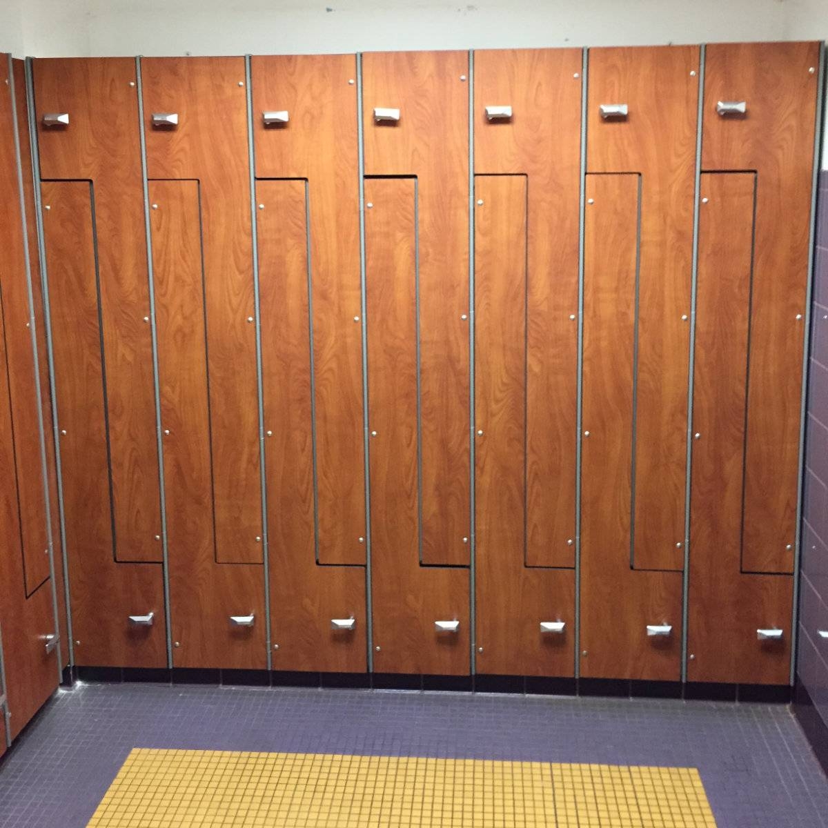 FOREMAN Phenolic Locker at YMCA
