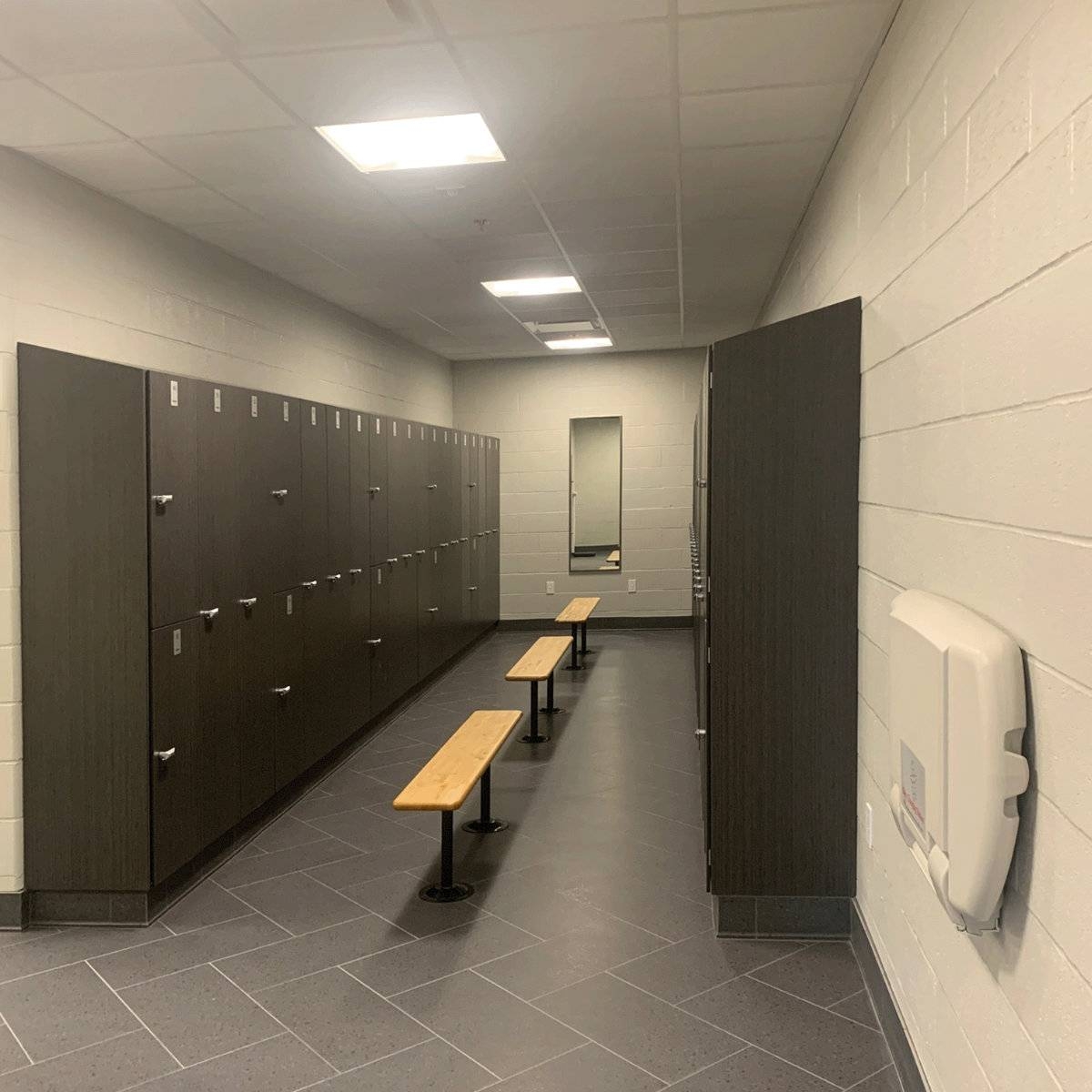 FOREMAN Phenolic Locker at YMCA