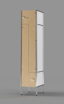 Phenolic Z-tier EU-style Locker