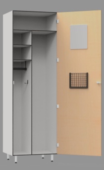 Athletic Locker - Model: TRADITION 80"H with Extra Shelf