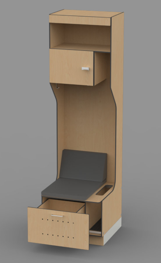 Lacrosse locker