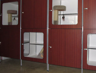 Elevate Pet Stores and Pet Hotels with FOREMAN® Locker Systems Cat Condos