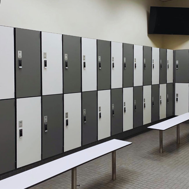 plastic laminate lockers