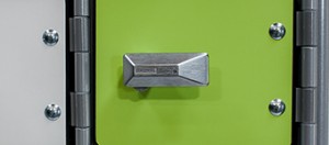 hasp lock for wallet and cell phone locker 