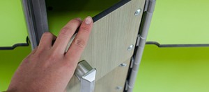 small personal items locker for wallet, phone, and keys