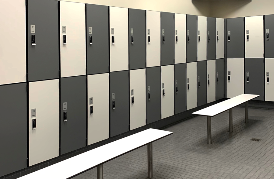 Plastic Laminate Lockers 