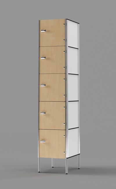 Signature Phenolic Lockers 5-Tier Locker