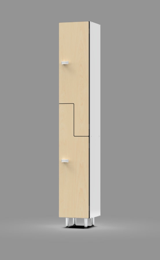 Traditional Phenolic Lockers Z-Tier US-style Locker