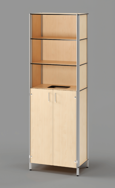 Towel Drop End Locker