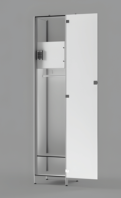 Signature Phenolic Lockers Executive Employee Locker with Lockable Inner Compartment