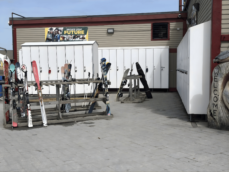 Wachusett Mountain Aspen Ski Locker Installation