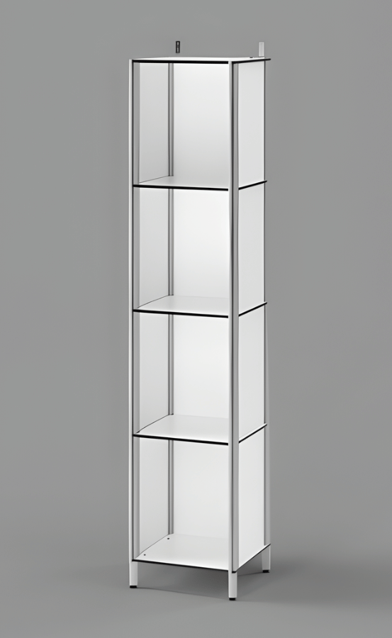 Signature Phenolic Lockers 4-Tier Open Cubbies
