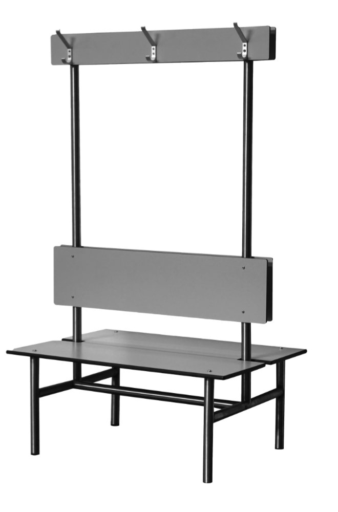 Benches On Stainless Steel Frame