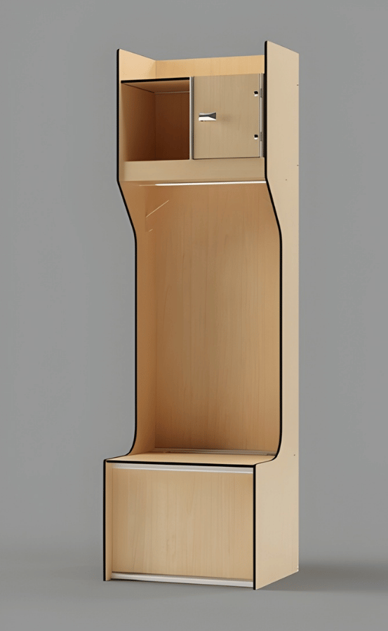 Model: Champion 80"H with Upper Shelf