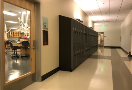 Chapman University Health Science Dept Locker Installation