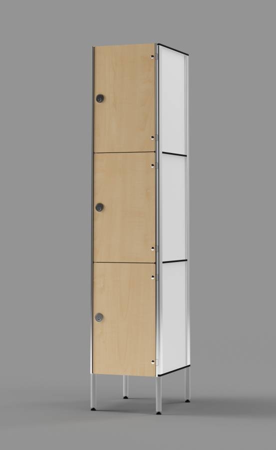 Manitoba Maple 3-Tier Locker