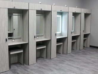 Altus Public School District's Cheerleading Locker Room with FOREMAN® Locker Systems