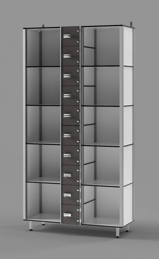 Slate Grey Combo Tower